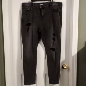 Distressed Old Navy jeans